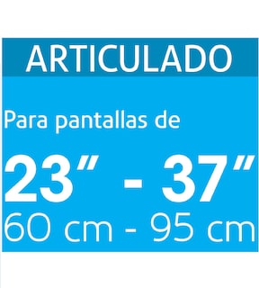 Foto 4 | Soporte Para Pantallas 23'' A 37'' Mov. Angular Y Articulado