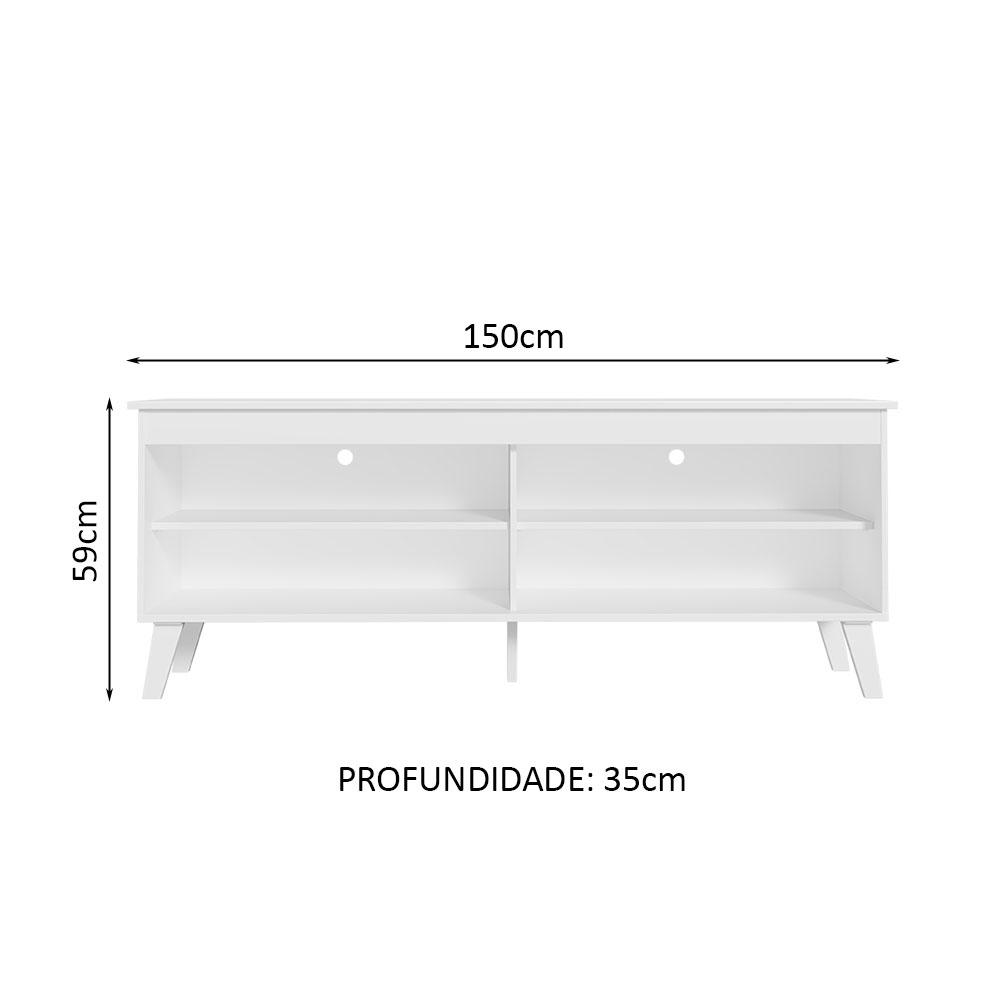 Foto 4 pulgar | Mueble Mesa Para Tv Rack Turim Madesa Hasta 65'' 02