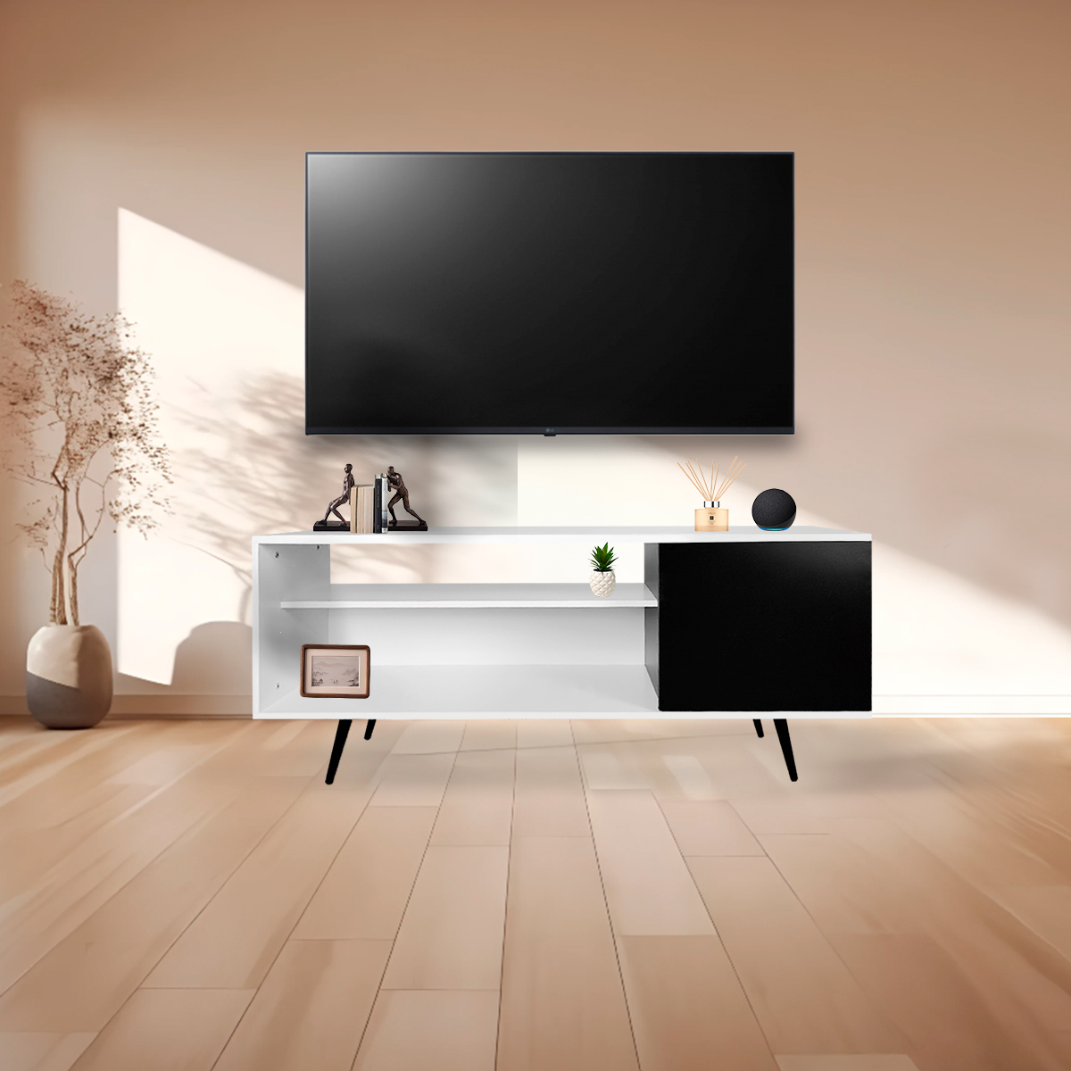 Foto 2 pulgar | Mueble para TV Decomobil Blanco