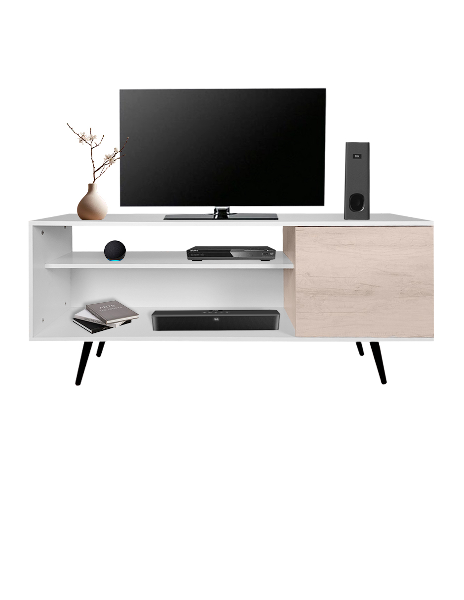 Foto 7 pulgar | Mueble para TV Decomobil Blanco