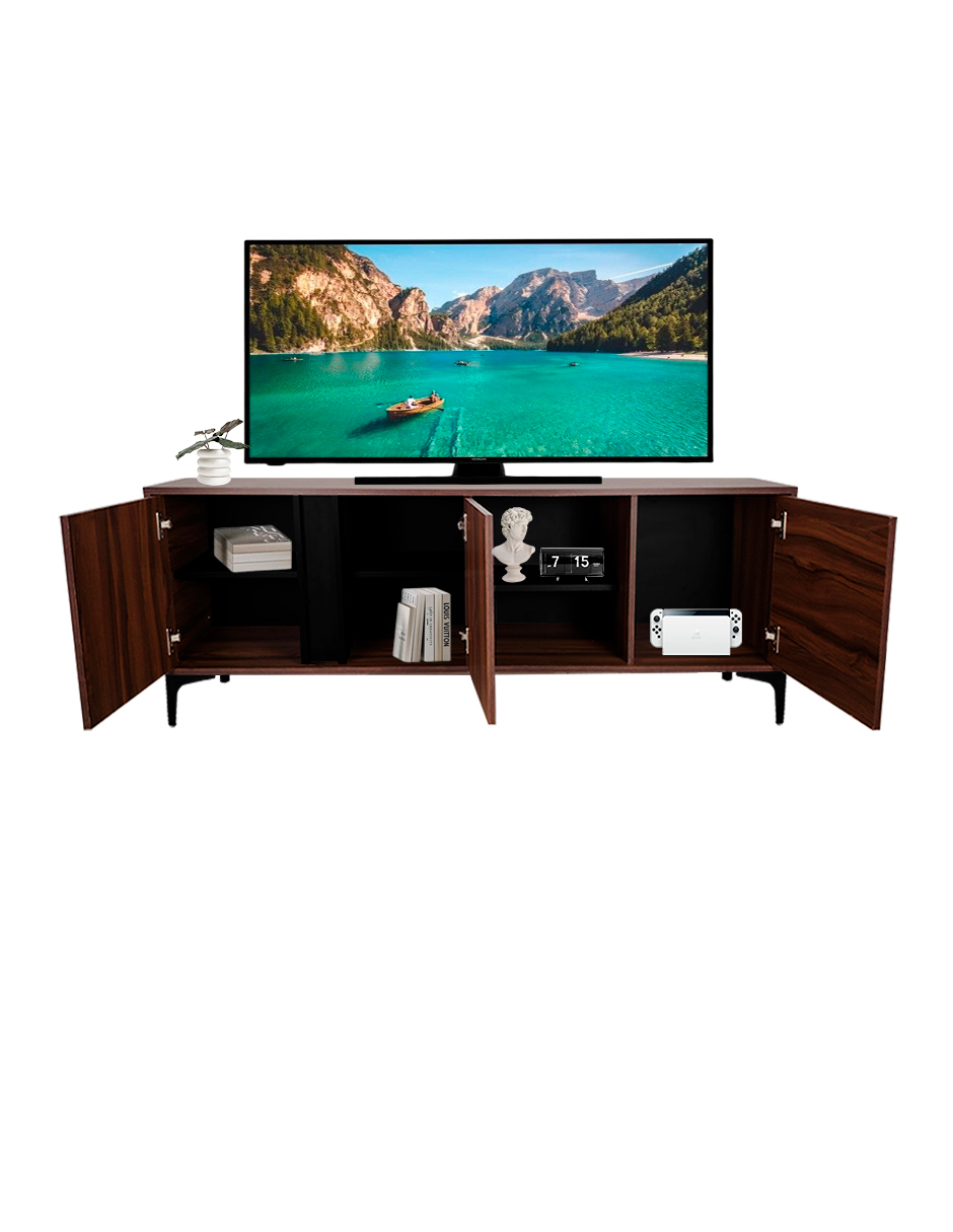 Foto 8 | Mueble De Tv  Centro De Entretenimiento Minimalista Modelo Emir
