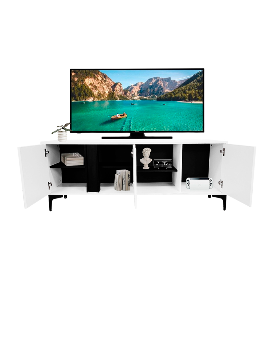 Foto 8 | Mueble De Tv  Centro De Entretenimiento Minimalista Modelo Emir