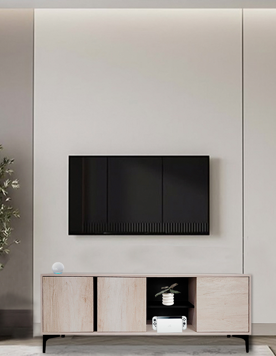 Foto 2 | Mueble De Tv  Centro De Entretenimiento Minimalista Modelo Emir