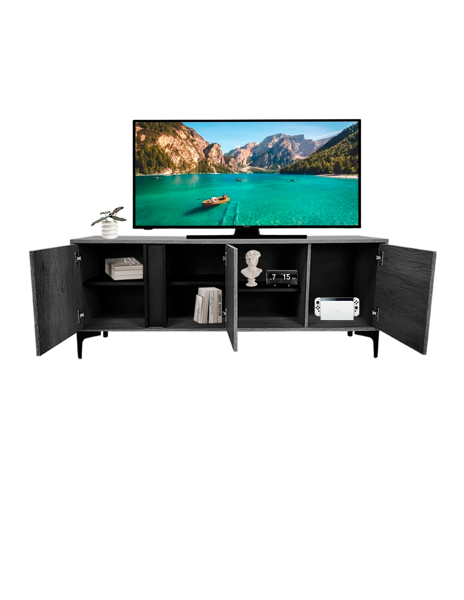 Foto 9 pulgar | Mueble De Tv  Centro De Entretenimiento Minimalista Modelo Emir