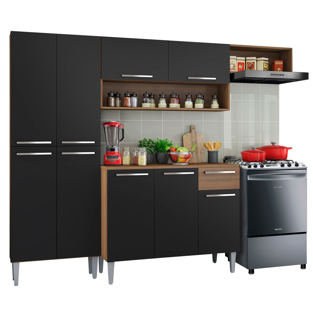 Foto 1 | Cocina Integral Madesa Emilly Top 229 cm