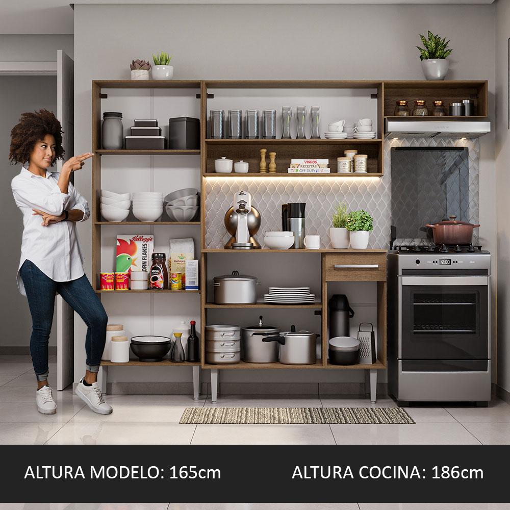 Foto 6 pulgar | Cocina Integral Madesa Emilly Top 229 cm