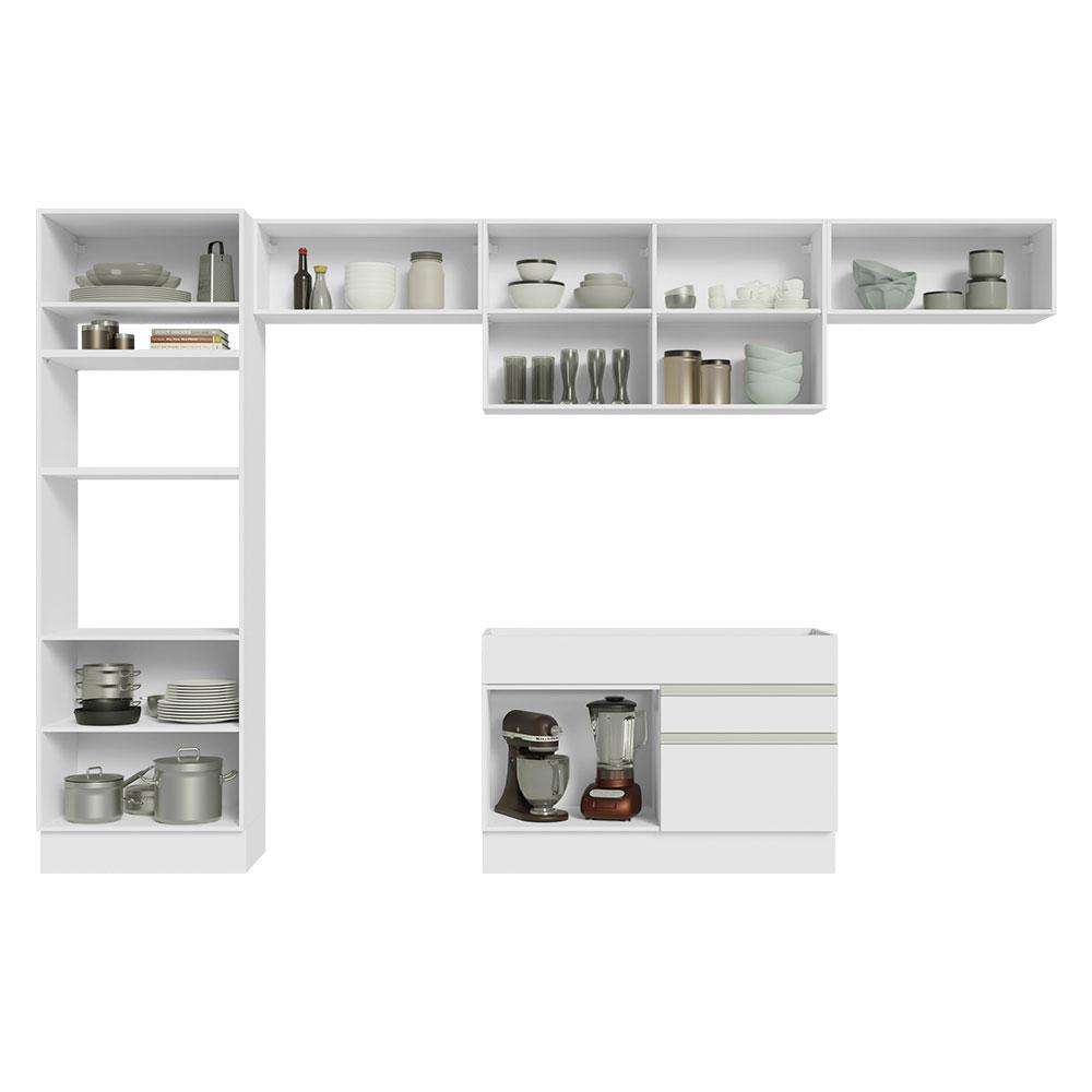 Foto 5 | Cocina Integral Madesa Glamy 350 cm Blanco 01