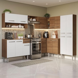 Foto 2 | Cocina Integral Madesa Blanca de 417 Cm