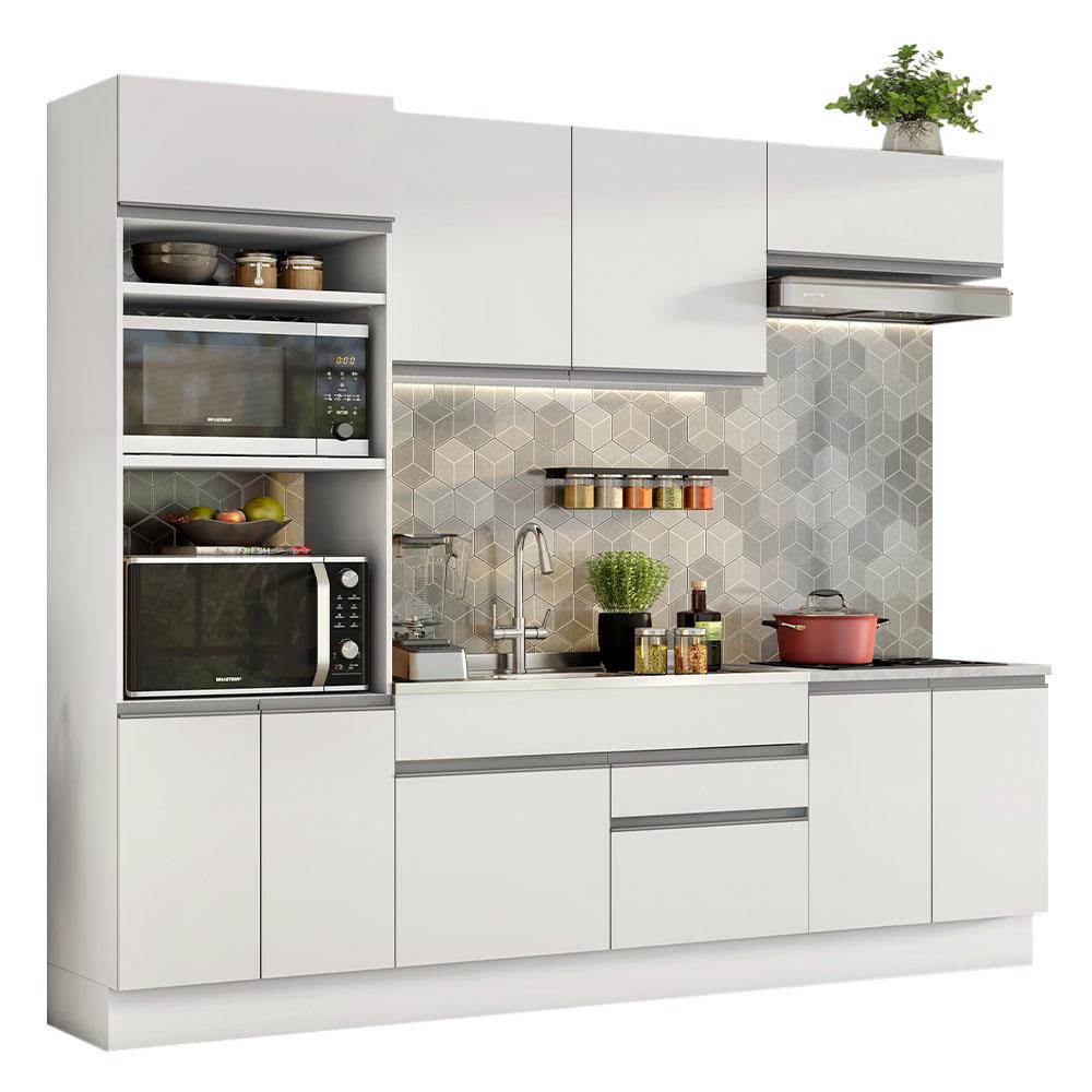 Cocina Integral Completa Madesa Glamy Blanca