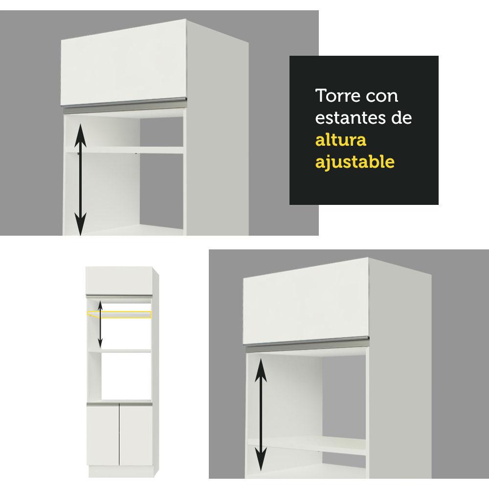 Foto 8 | Cocina Integral Completa Madesa Glamy Blanca