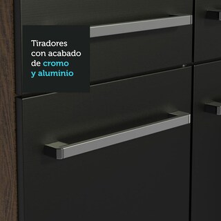 Foto 6 | Armario Cocina Completo 325 cm Emilly Joy Madesa 01 color Negro