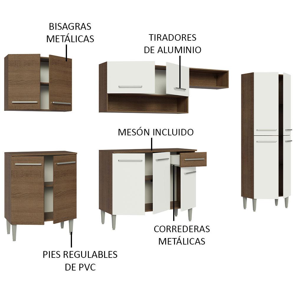 Foto 4 | Cocina Integral Madesa 5 Piezas