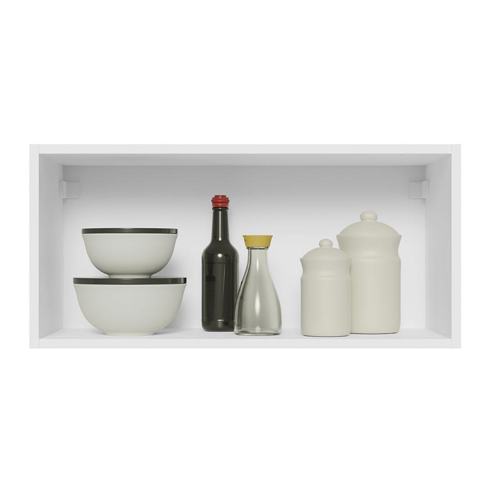 Foto 5 | Armario de Cocina Madesa Glamy 70 cm 1 Puerta Abatible color Blanco