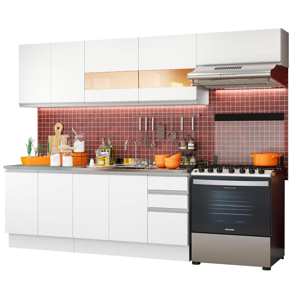 Cocina Integral Madesa color Blanco 5 Piezas