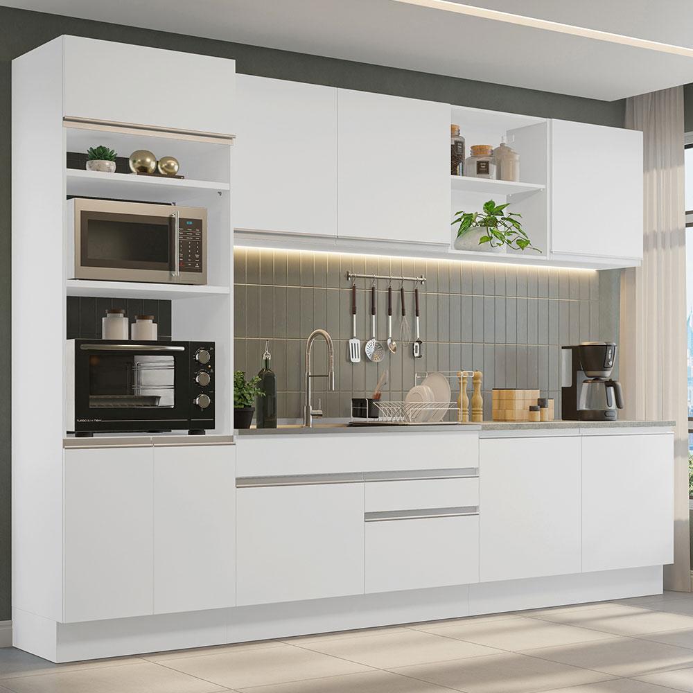 Foto 2 | Cocina Integral Completa 310 cm Glamy Madesa 02 Blanco