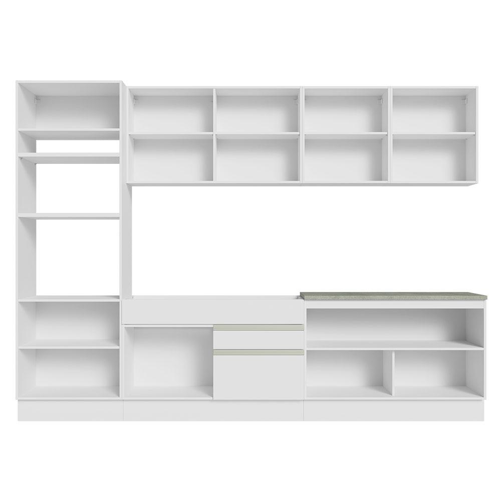 Foto 8 pulgar | Cocina Integral Completa 310 cm Glamy Madesa 02 Blanco