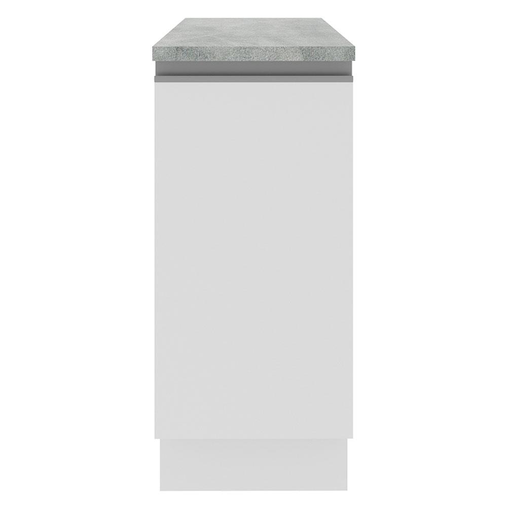 Foto 2 | Mostrador Madesa Glamy 35 cm 1 Puerta Blanco