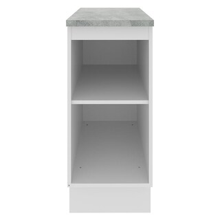 Foto 6 | Mostrador Madesa Glamy 35 cm 1 Puerta Blanco