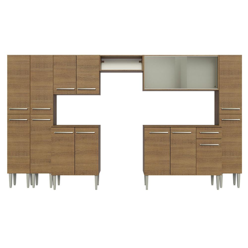 Foto 7 | Cocina Integral Madesa GREM3250035Z color Marrón 8 Piezas