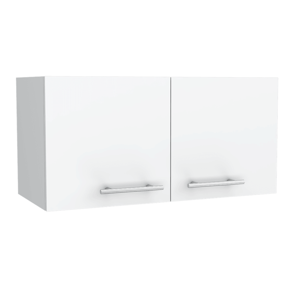 Foto 2 pulgar | Mueble Sobre Campana Delfi Blanco 2 Puertas