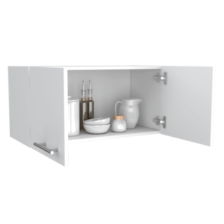 Foto 4 | Mueble Sobre Campana Delfi Blanco 2 Puertas
