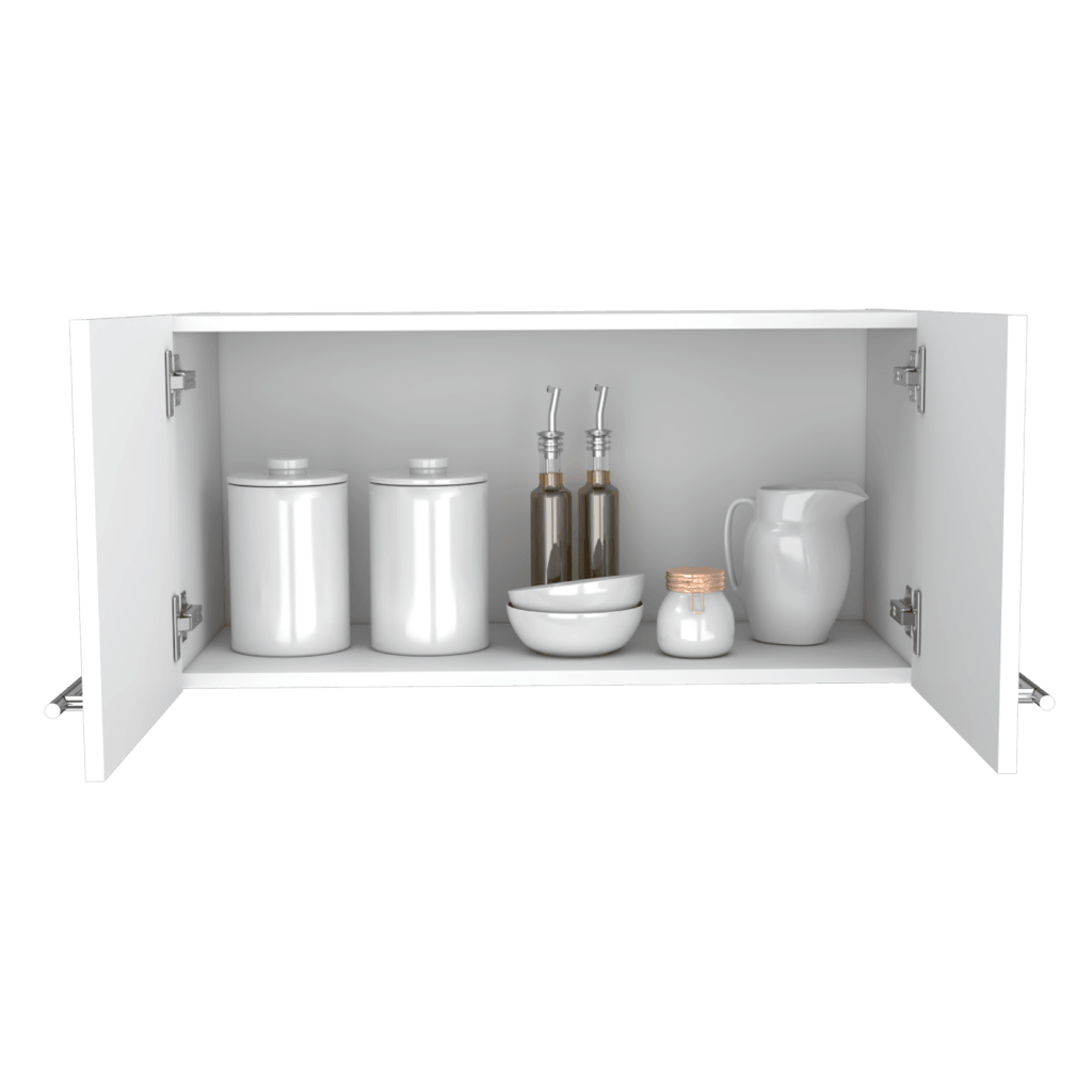 Foto 6 | Mueble Sobre Campana Delfi Blanco 2 Puertas