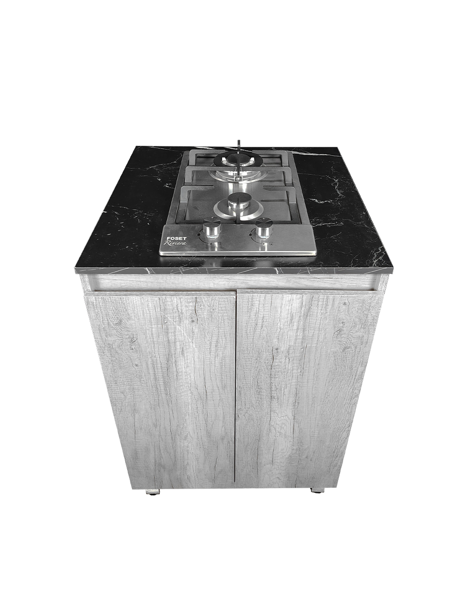 Foto 7 | Gabinete Inferior de Cocina con Parrilla de Gas