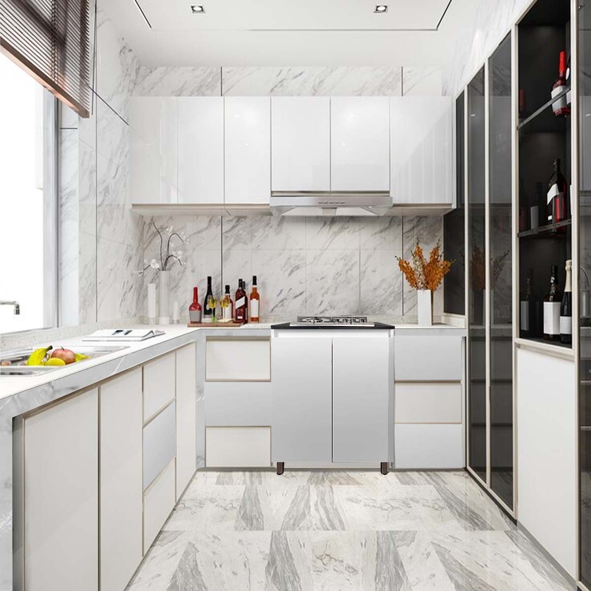 Foto 2 | El Gabinete De Cocina Inferior Decomobil Con Parrilla De Gas Es La Solución Ideal Para Quienes Buscan Funcionali