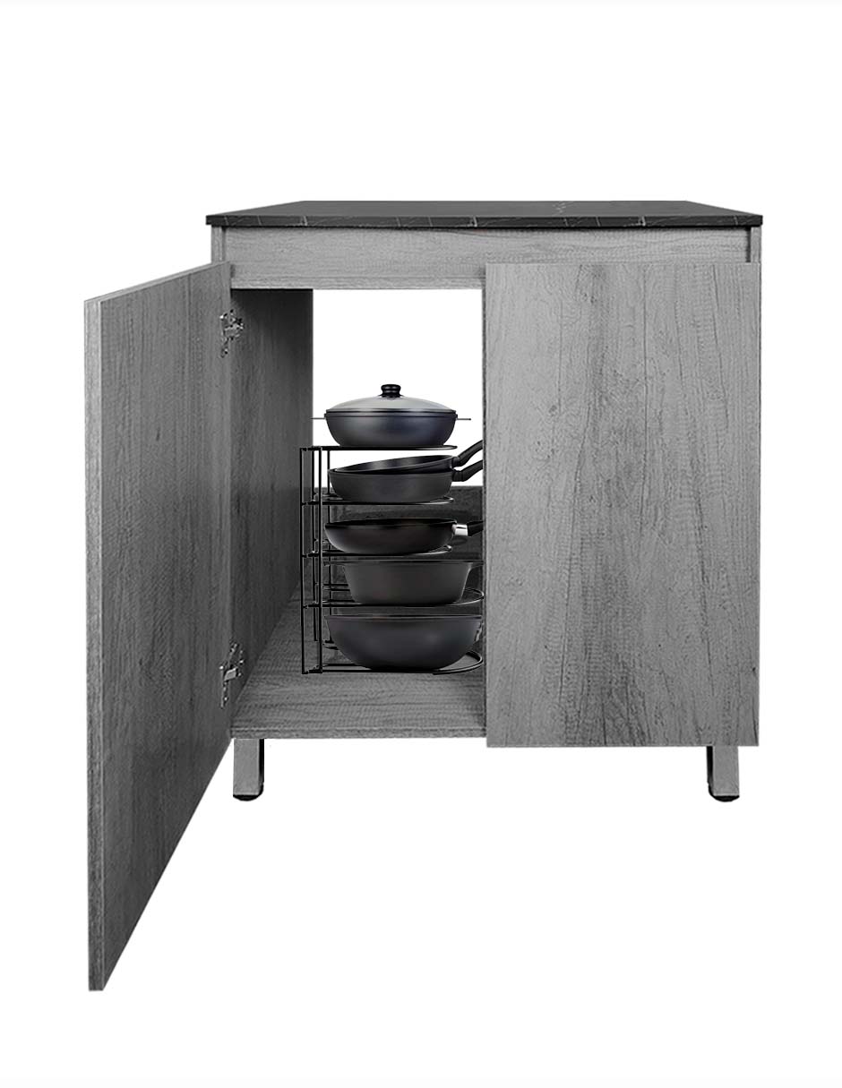 Foto 5 | Gabinete Inferior De Cocina Mueble Para Parrilla Modelo Violeta