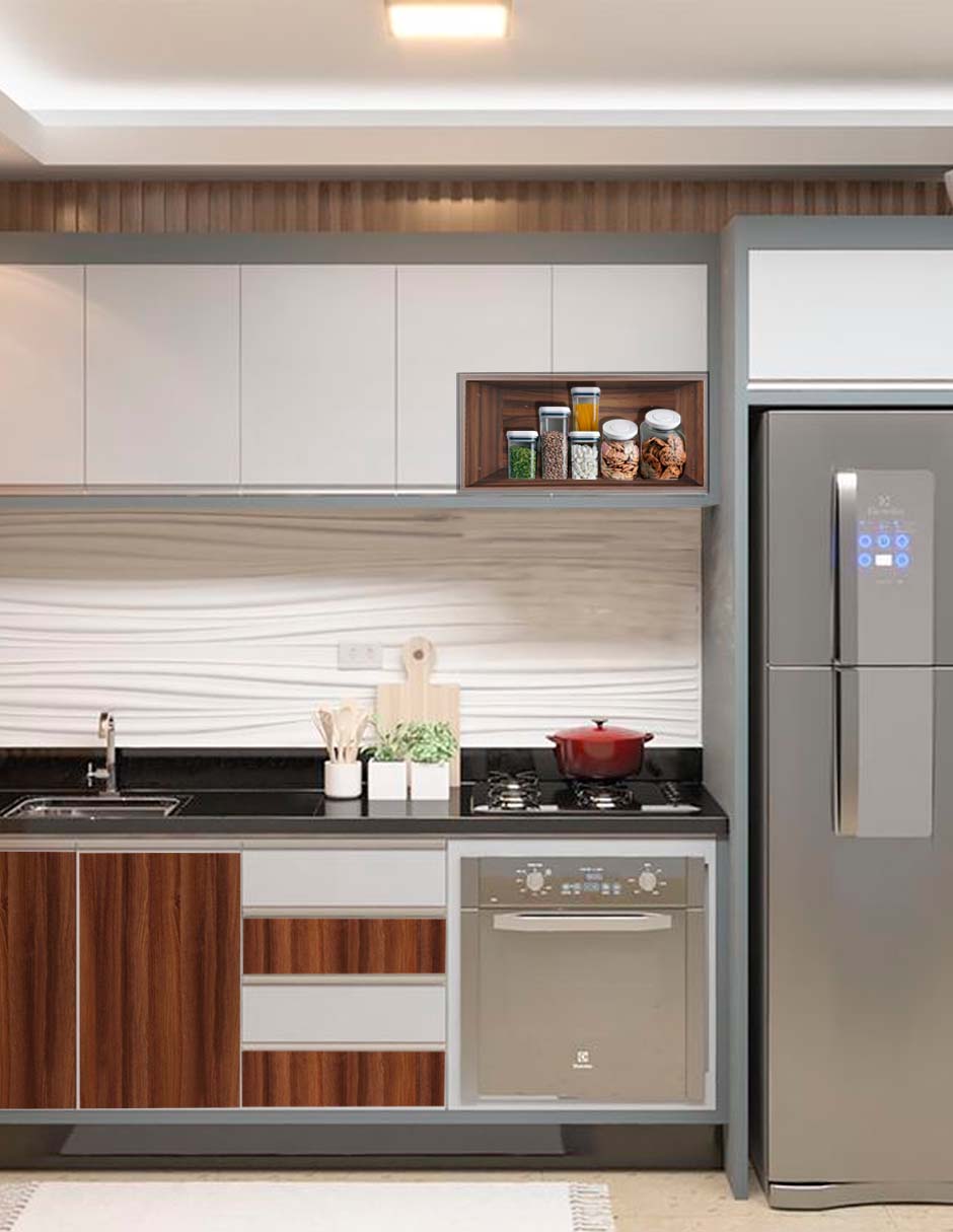 Foto 2 | Alacena De Cocina Decomobil Mueble Para Cocina Pequeña Modelo Azucena