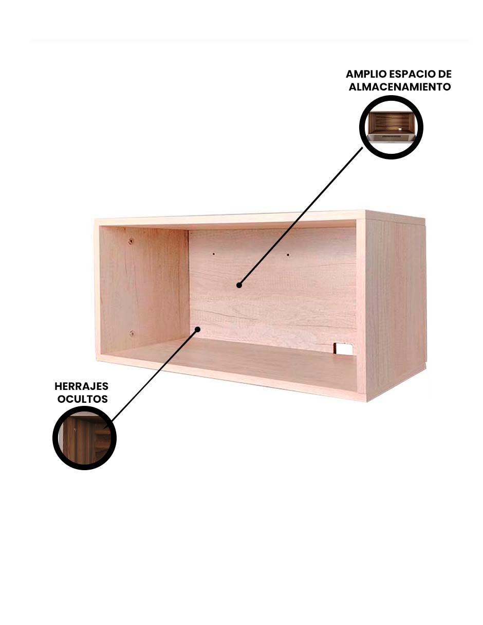 Foto 4 pulgar | Alacena De Cocina Decomobil Mueble Para Cocina Pequeña Modelo Azucena