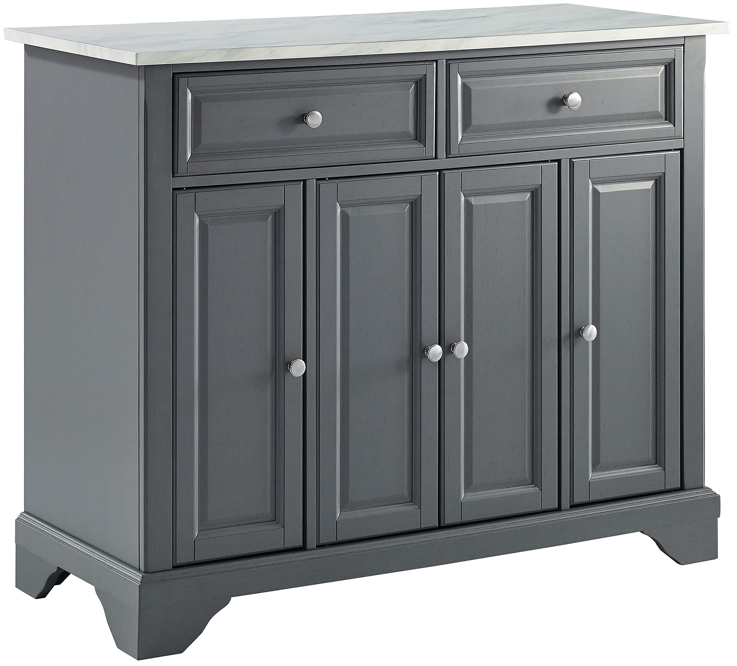 Foto 1 | Kitchen Island Crosley Furniture Avery Con Almacenamiento Gris - Venta Internacional.