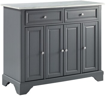 Foto 1 | Kitchen Island Crosley Furniture Avery Con Almacenamiento Gris - Venta Internacional.