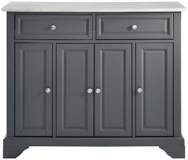 Foto 2 | Kitchen Island Crosley Furniture Avery Con Almacenamiento Gris - Venta Internacional.