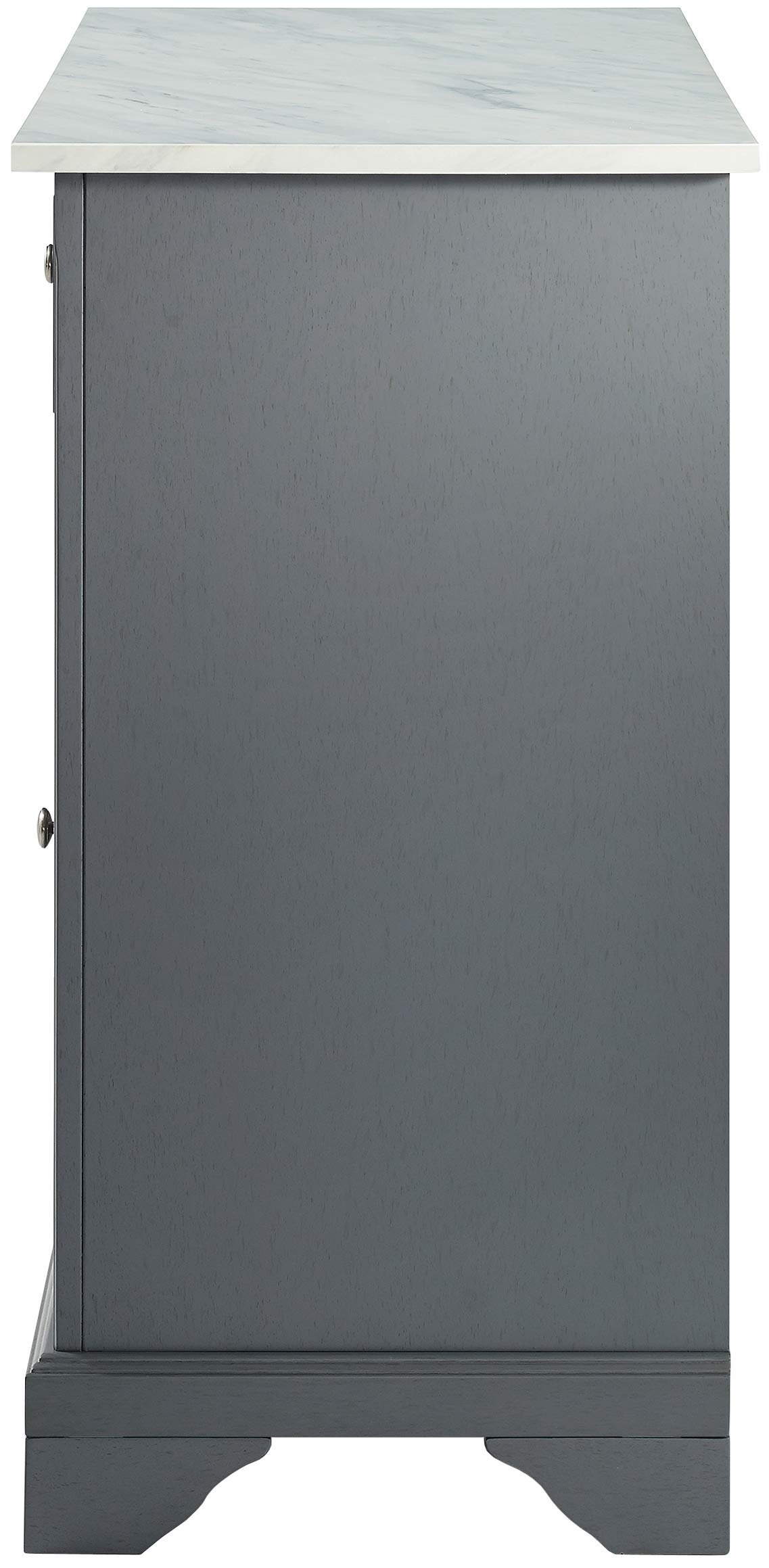 Foto 6 | Kitchen Island Crosley Furniture Avery Con Almacenamiento Gris - Venta Internacional.