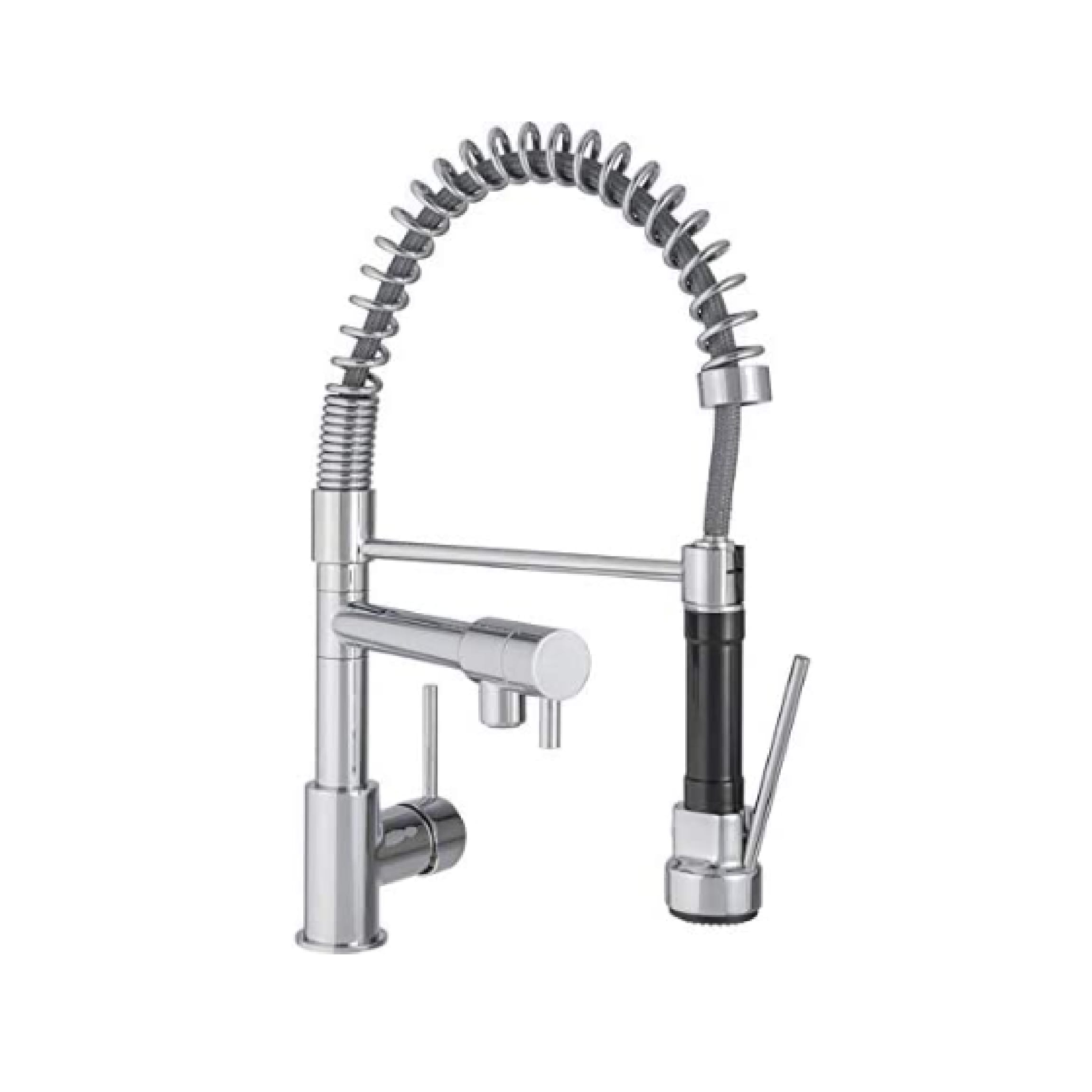Monomando Rociador Hausklein para Cocina Plateado Brillante $1,049