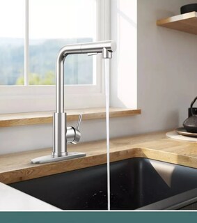 Foto 5 | Grifo Monomando Para Fregadero Llave Mezcladora Tarja Cocina Lab.g Plata