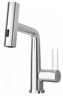 Foto 1 | Grifo De Cocina Xtellar Monomando Con Mango Flexible Y Control De Temperatura Integrado