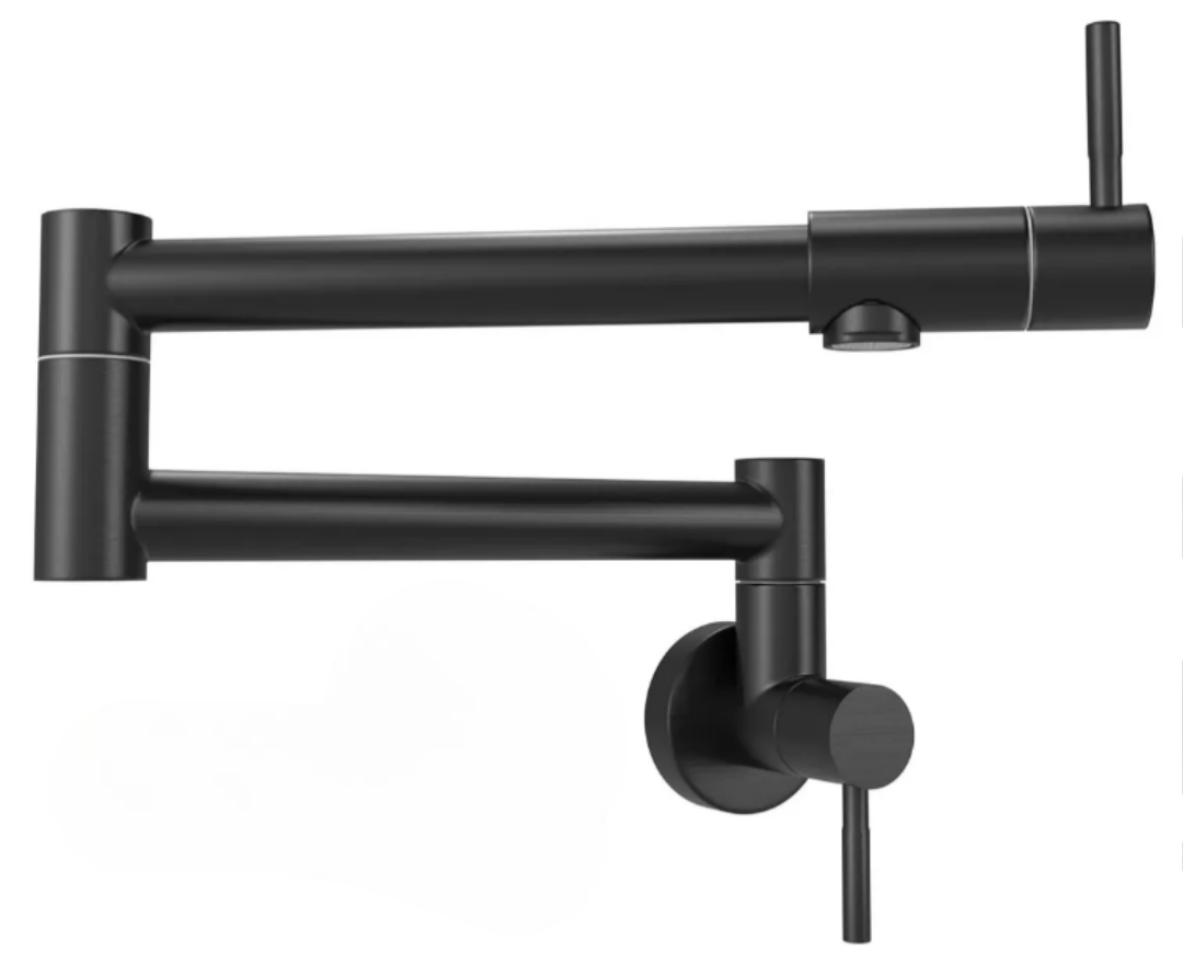 Grifo Xtellar Premium Para Cocina  Montaje En Pared  Perfecto Para El Llenado De Ollas Y Ahorro De Espacio