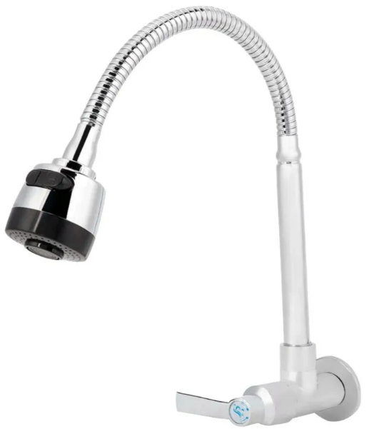 Foto 1 | Xtellar Grifo De Cocina Flexible De Doble Comando  Moderno Y Lujoso  Mezclador Giratorio 360°