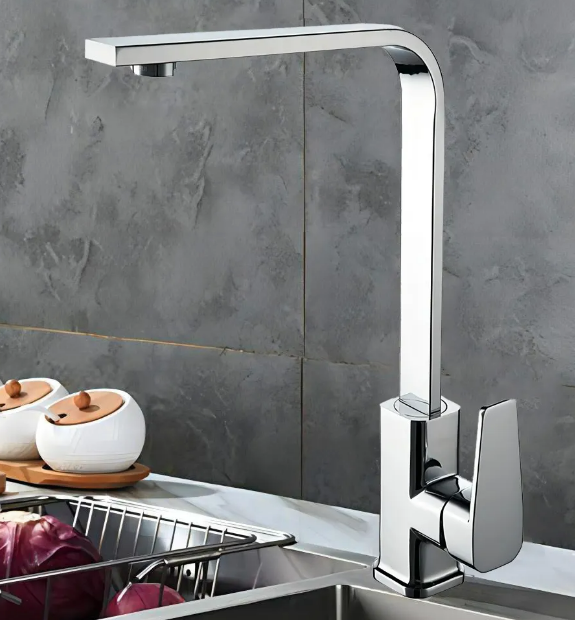 Foto 3 pulgar | Grifo Mezclador Moderno Y Rotatorio De Cocina Con Monocomando
