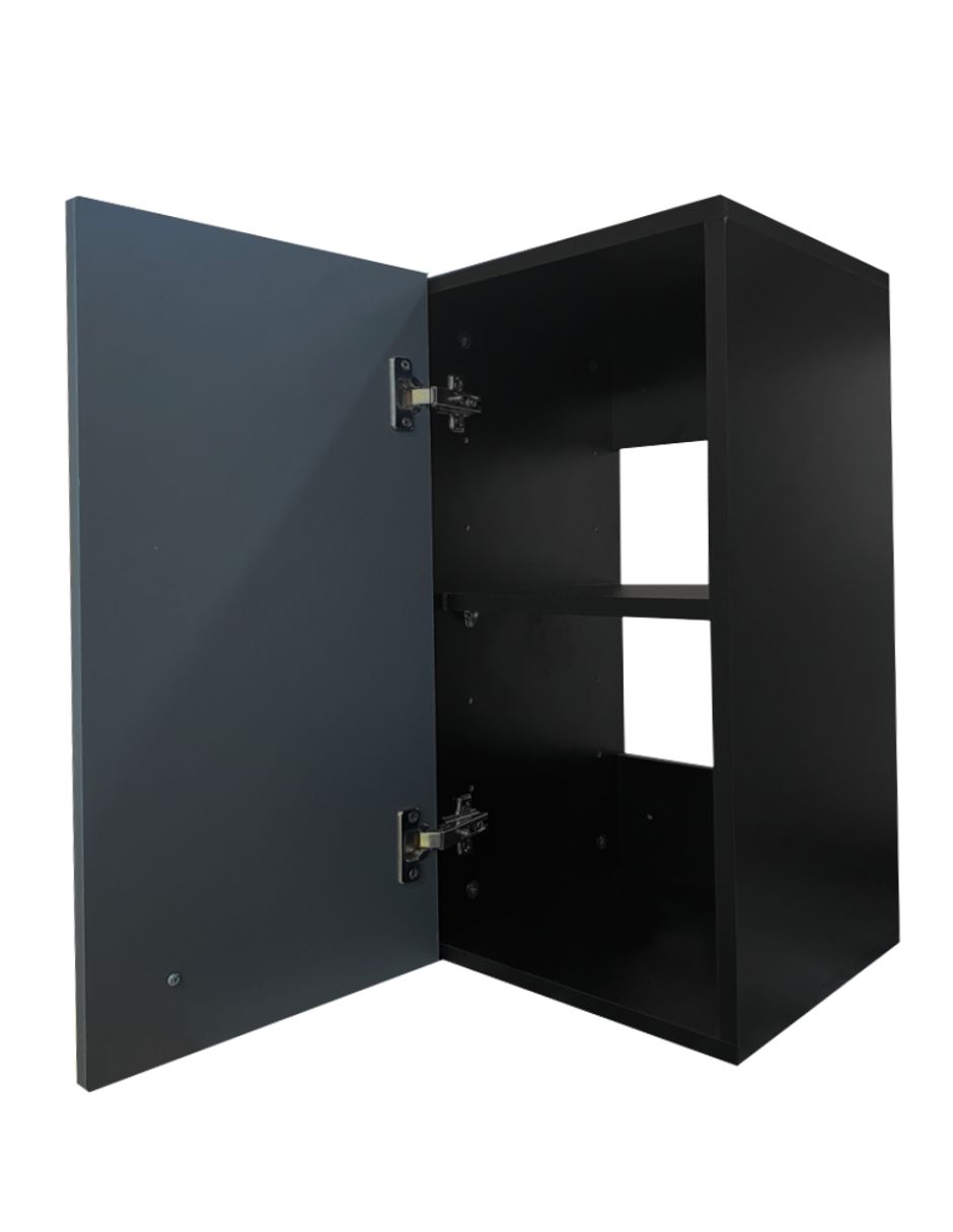 Foto 3 | Alacena AL-60X30-NM/OX color Negro 1 Puerta