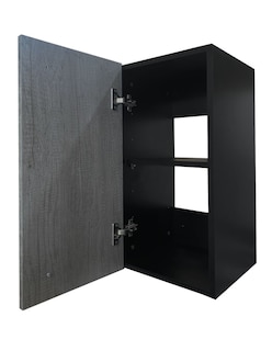Foto 2 | Alacena Genérica de 1 Puerta color Negro