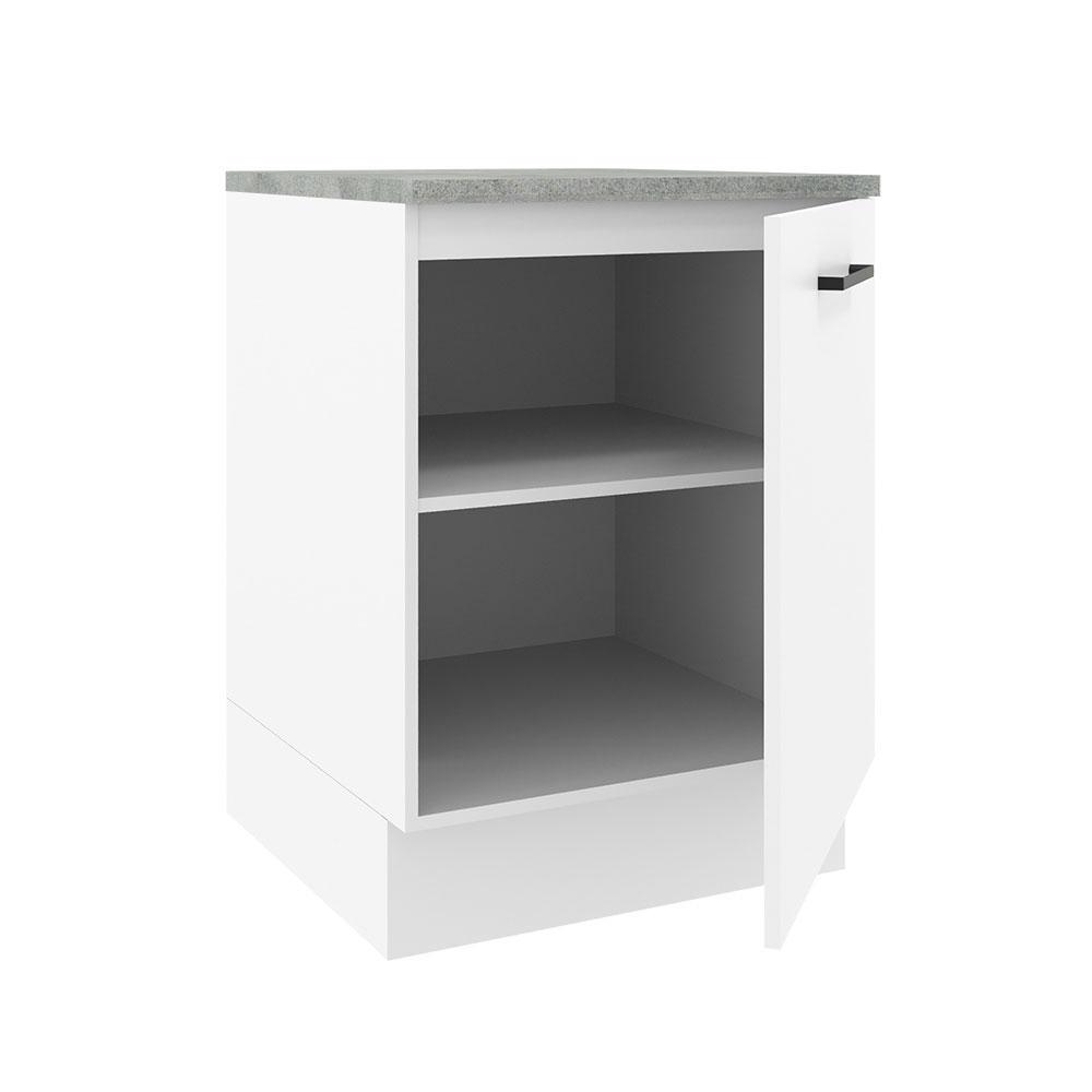 Foto 4 pulgar | Mueble Inferior de Cocina Madesa Agata 60 cm 1 Puerta