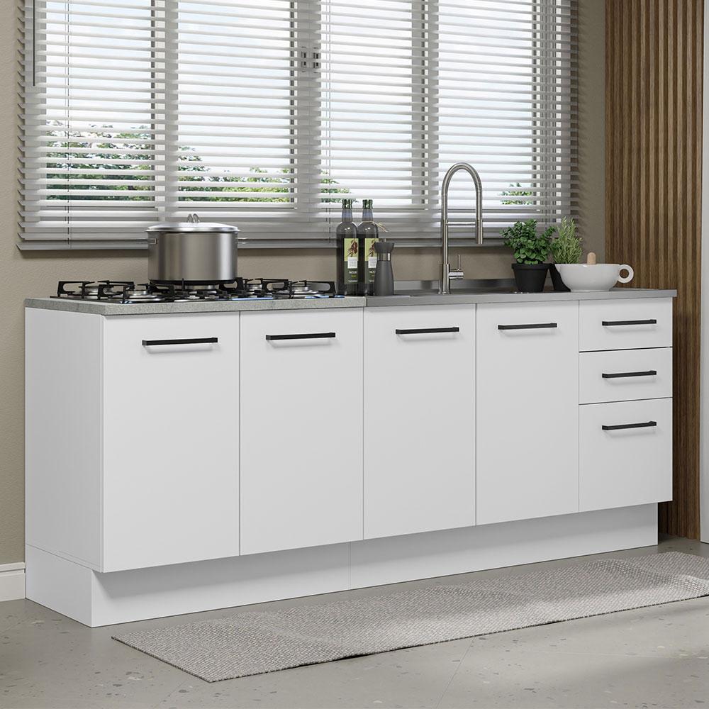 Foto 3 pulgar | Mueble para Cocina Madesa GRAG200001CB Blanco