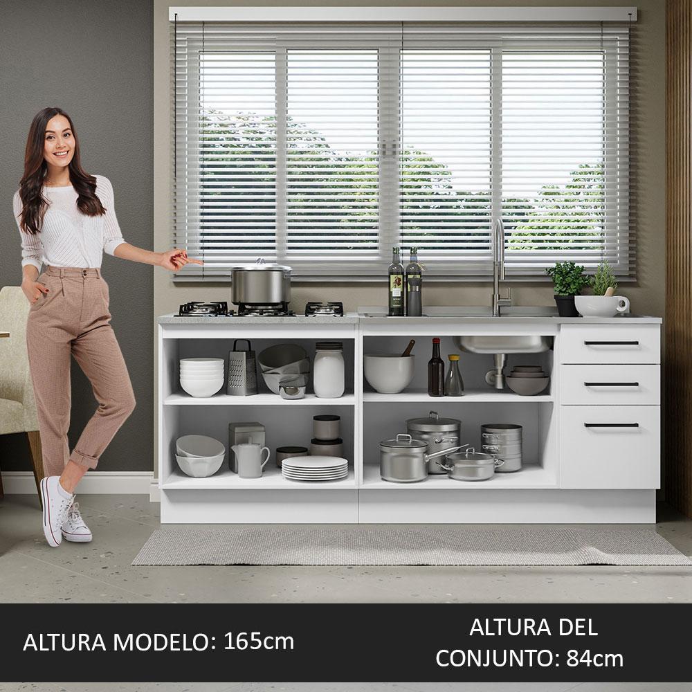 Foto 6 pulgar | Mueble para Cocina Madesa GRAG200001CB Blanco