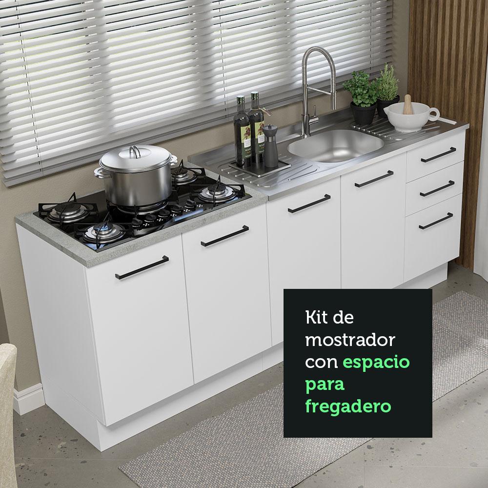 Foto 7 pulgar | Mueble para Cocina Madesa GRAG200001CB Blanco