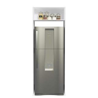 Foto 3 | Mueble para Refrigerador Madesa Agata Blanco