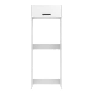 Foto 8 | Mueble para Refrigerador Madesa Agata Blanco