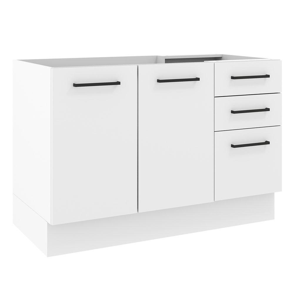 Mueble Inferior de Cocina Madesa Agata 2 Puertas y 3 Cajones